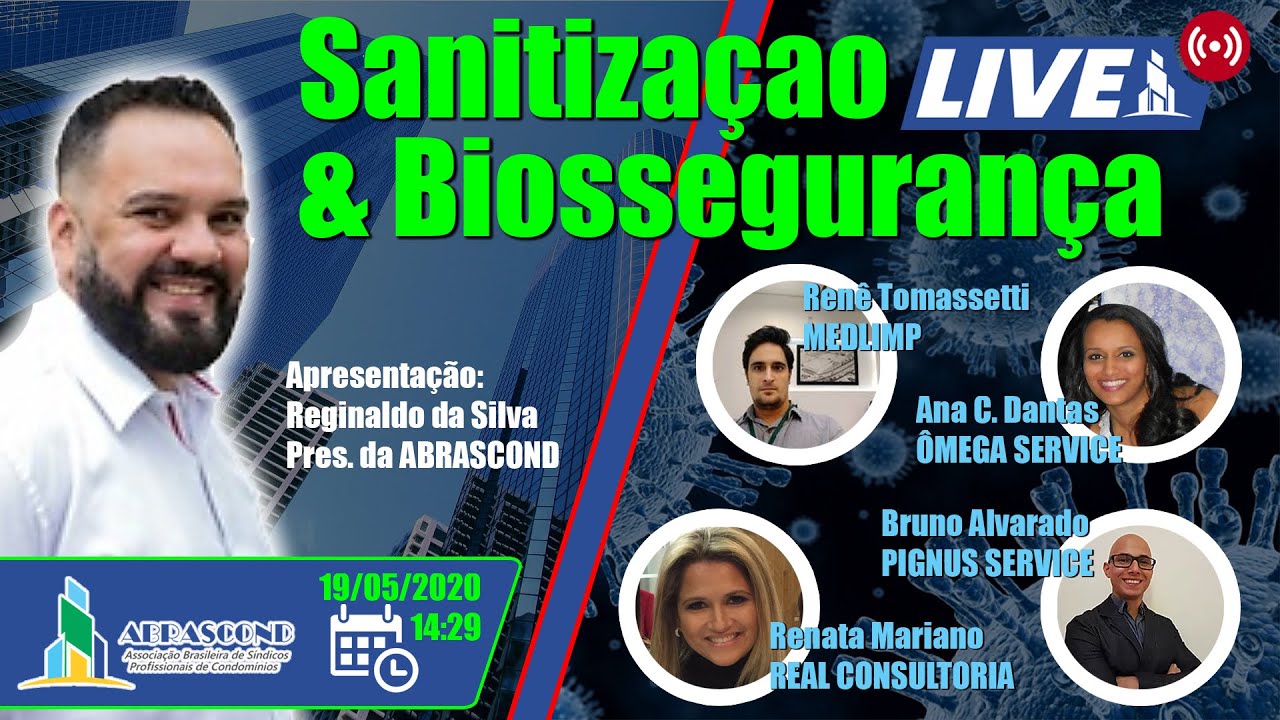 ABRASCOND LIVE – Sanitização & Biossegurança