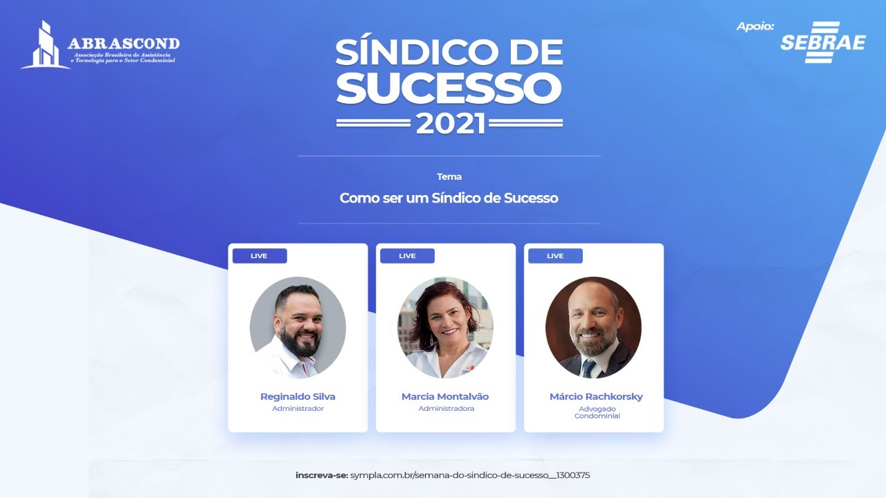 1° Semana Síndico de Sucesso – Como ser um Síndico de Sucesso