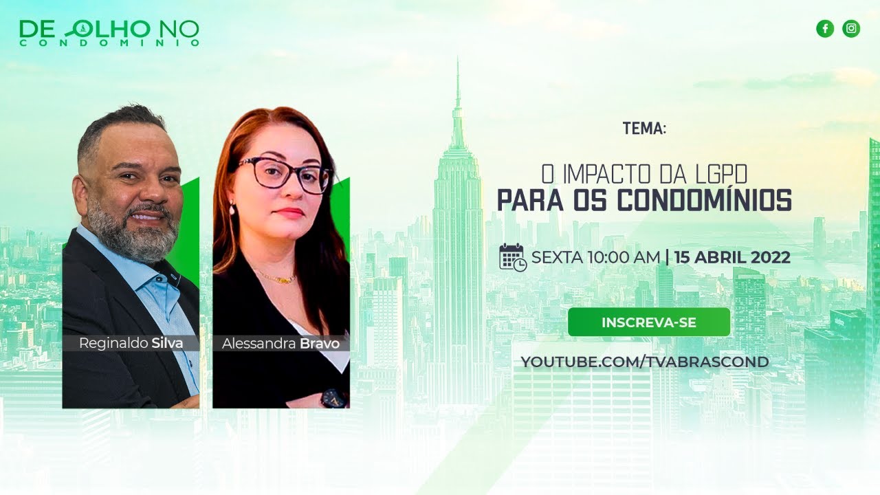 LIVE | Programa De Olho no Condomínio – O Impacto da LGPD para os Condomínios