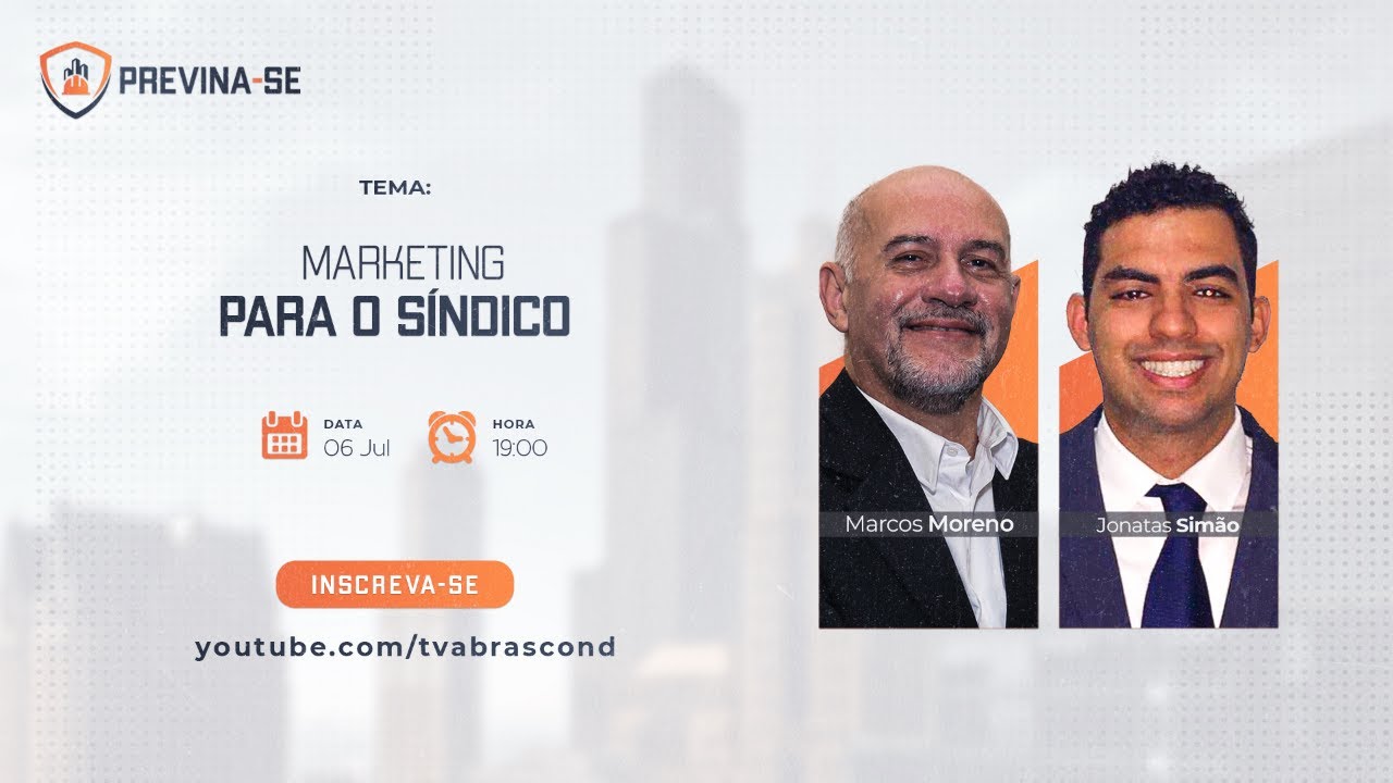 LIVE | Programa Previna-se – Marketing para o Síndico