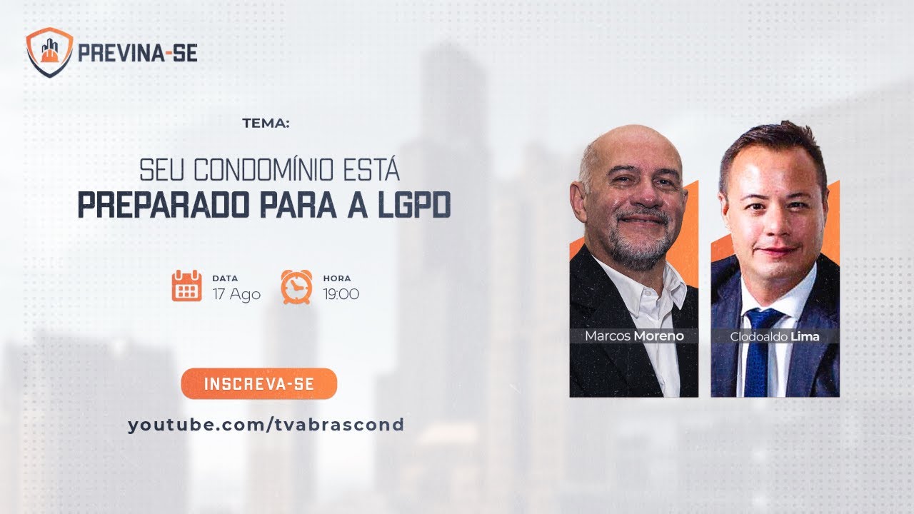 LIVE | Programa Previna-se – Seu Condomínio está preparado para a LGPD?
