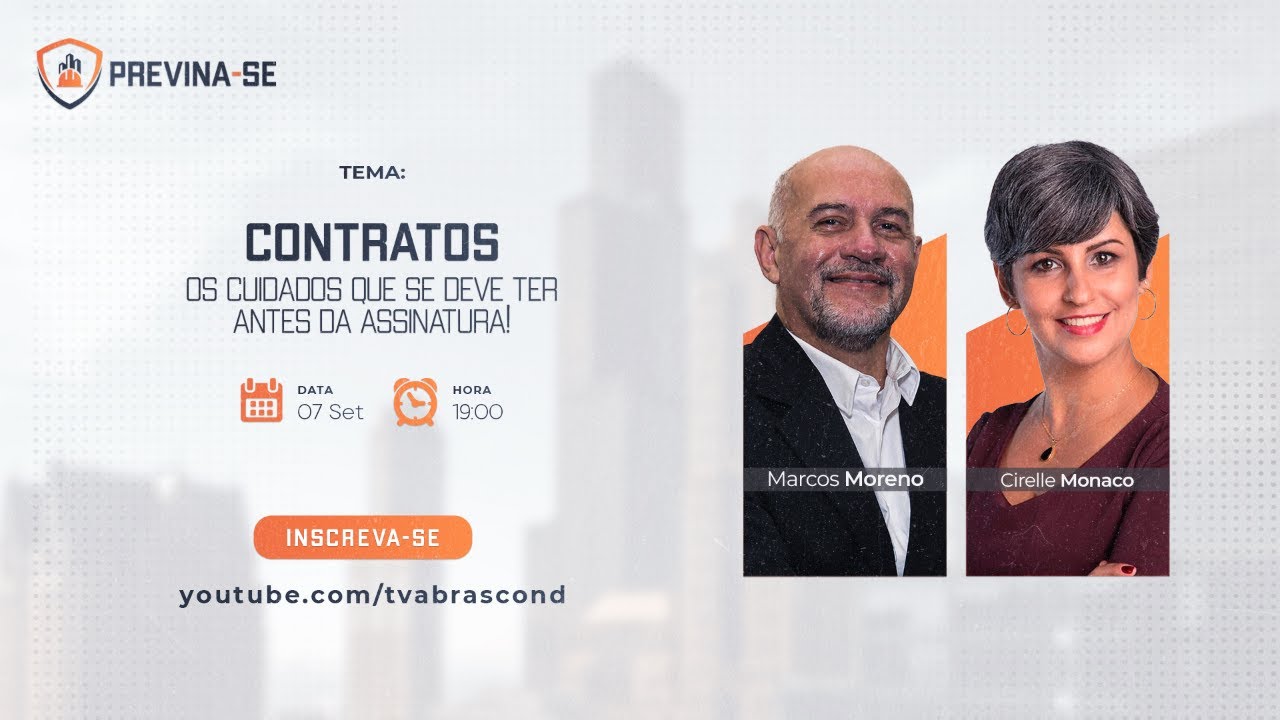 LIVE | Programa Previna-se – Contratos “Os cuidados que se deve ter antes da assinatura!”